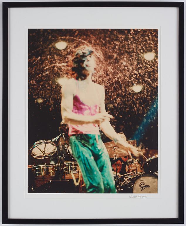 Torbjörn Calvero, Torbjörn Calvero, Mick Jagger fotografi signed and numbered 4/5.