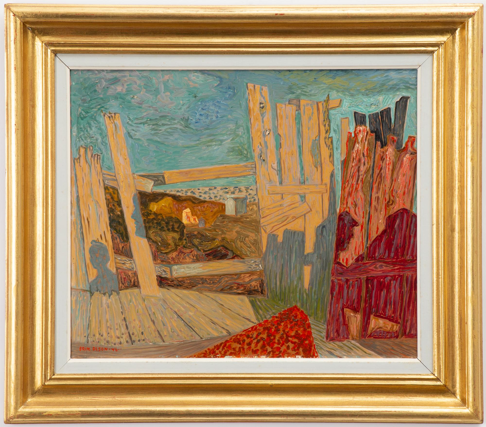 Erik Olson, "Skuggor i baracken".