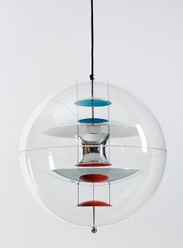 A Verner Panton 'VP-Globe' hanging lamp, Louis Poulsen, Denmark.