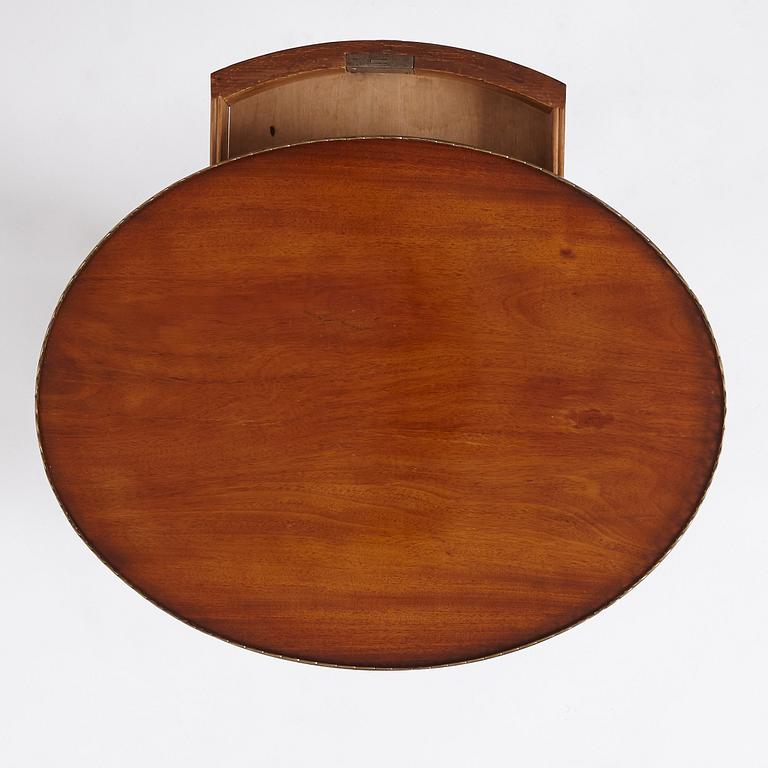 Bord, tillskrivet Gottlieb Iwersson (mästare i Stockholm 1778-1813), Sengustavianskt.