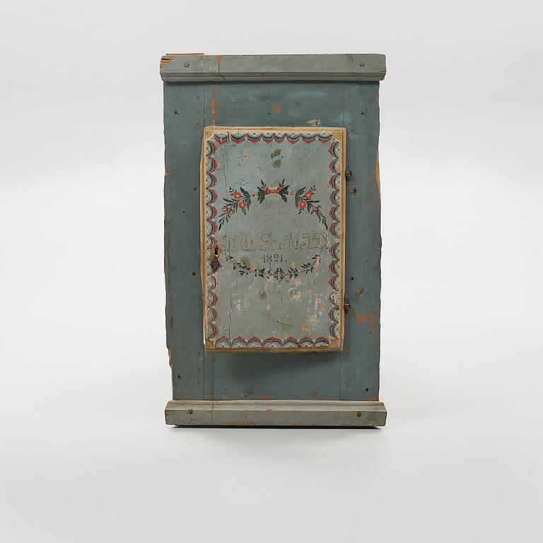 FRONT med LUCKA, allmoge, Jämtland, daterad 1821.