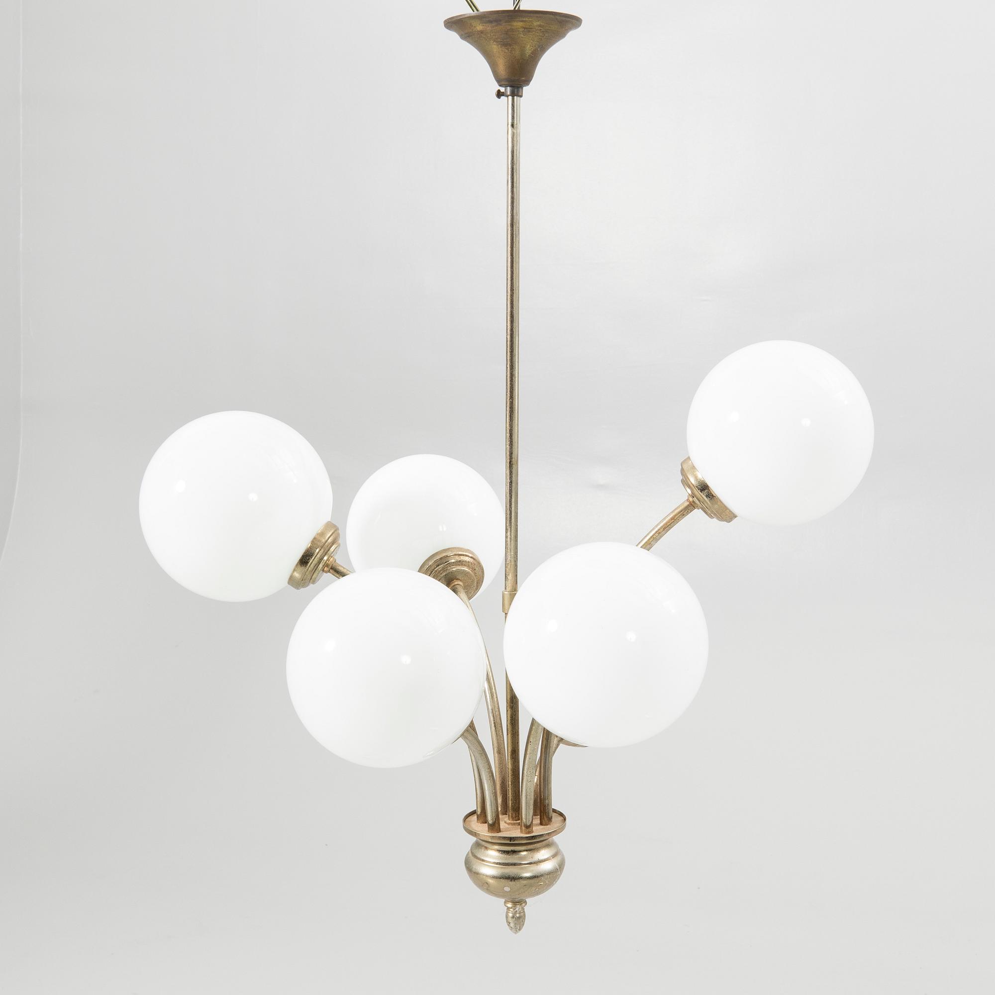 Ceiling lamp, second half of the 20th century.
