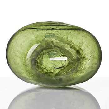 A Swedish glass bottle, 18th / early 19th century.