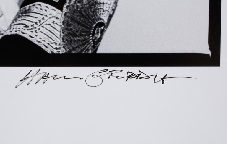 HANS GEDDA, pigmentprint, sign och numr 19/100.