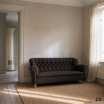 Josef Frank, soffa, modell 678, Firma Svenskt Tenn.