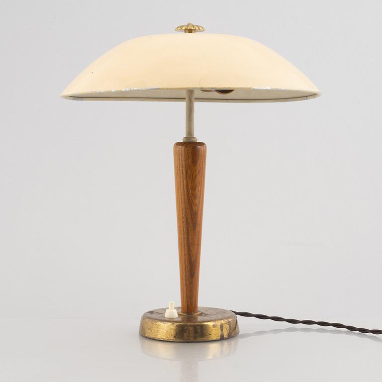 Bertil Brisborg, a table lamp model "30330", Nordiska Kompaniet, 1940s.