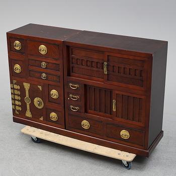 A second half of the 20th Century 3 pcs step tansu.