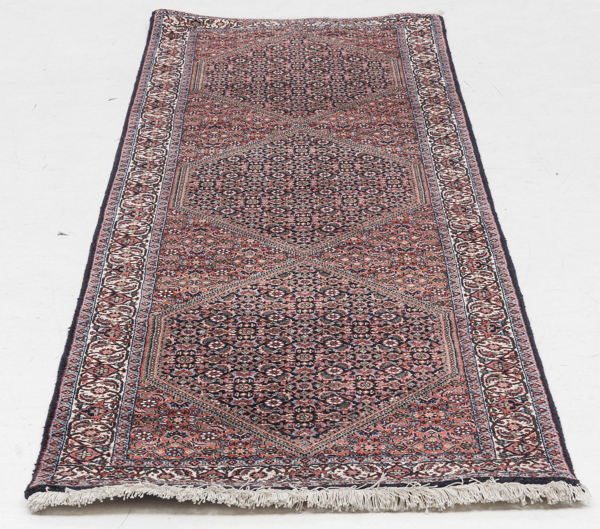 A Runner, Bidjar, approx. 296 x 82 cm.