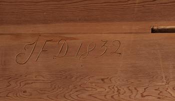 SLAGBORD, allmoge, 1800-talets första hälft.