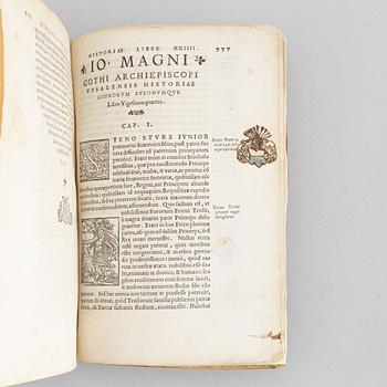 First edition of Johannes Magnus' Historia, 1554.