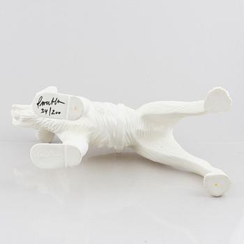 William Sweetlove, "Cloned Schnauzer with water bottle". (White).