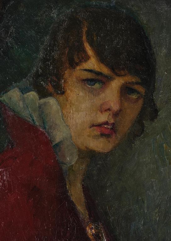 Åke Nothberg, Smoking woman.