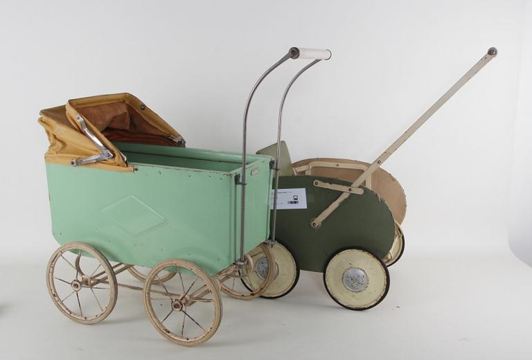 DOCKBARNVAGNAR, 2 st. 1900-tal.