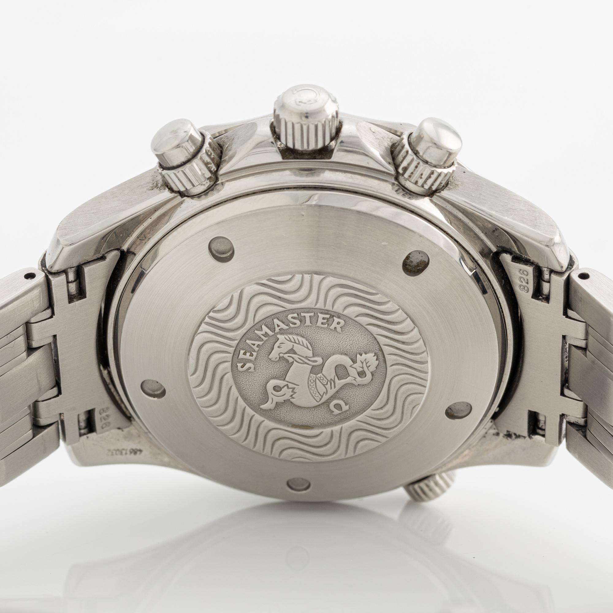 Omega, Seamaster Diver 300M, chronograph, wristwatch, 41,5 mm.