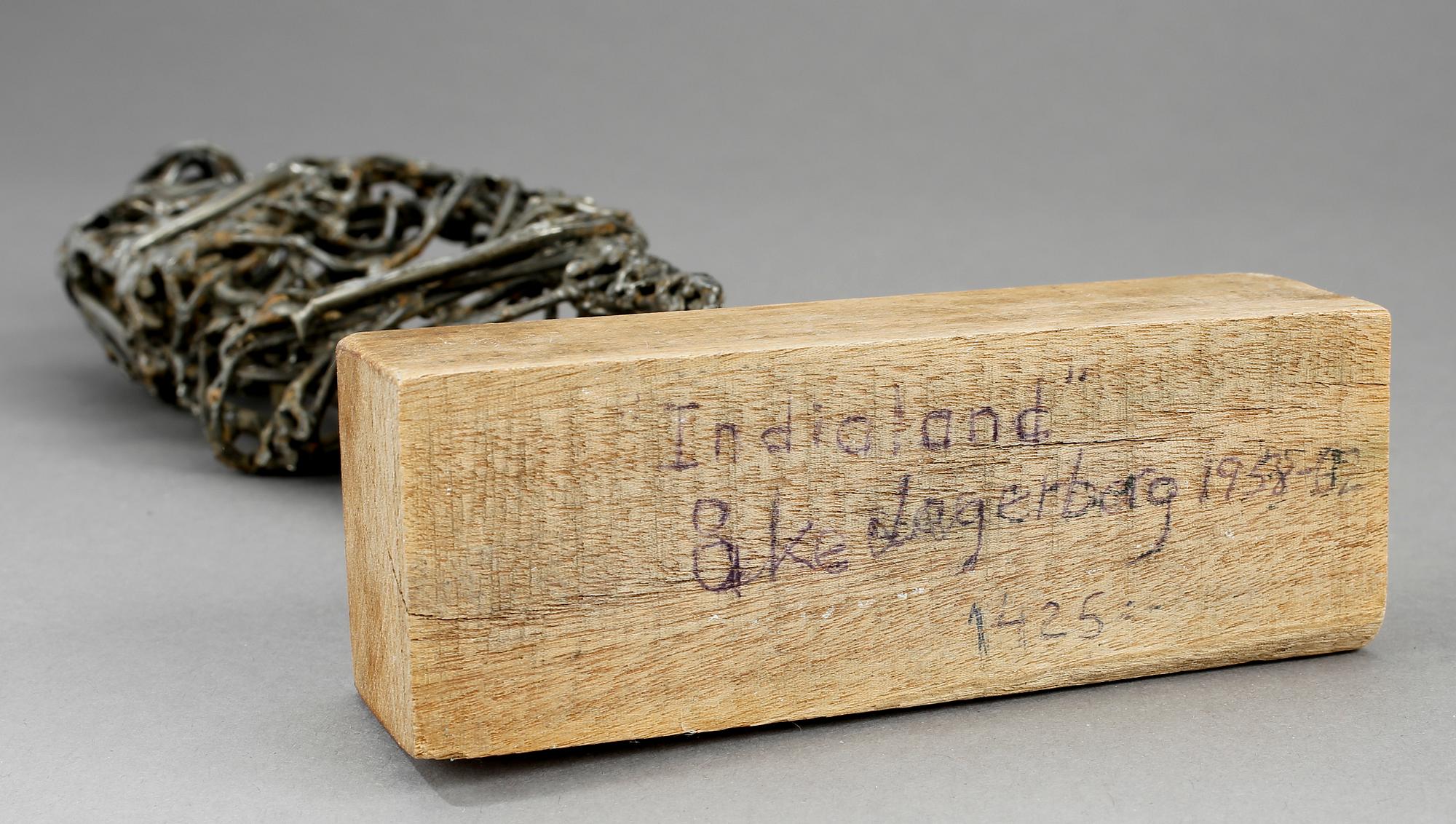 ÅKE LAGERBORG, skulptur, signerad.