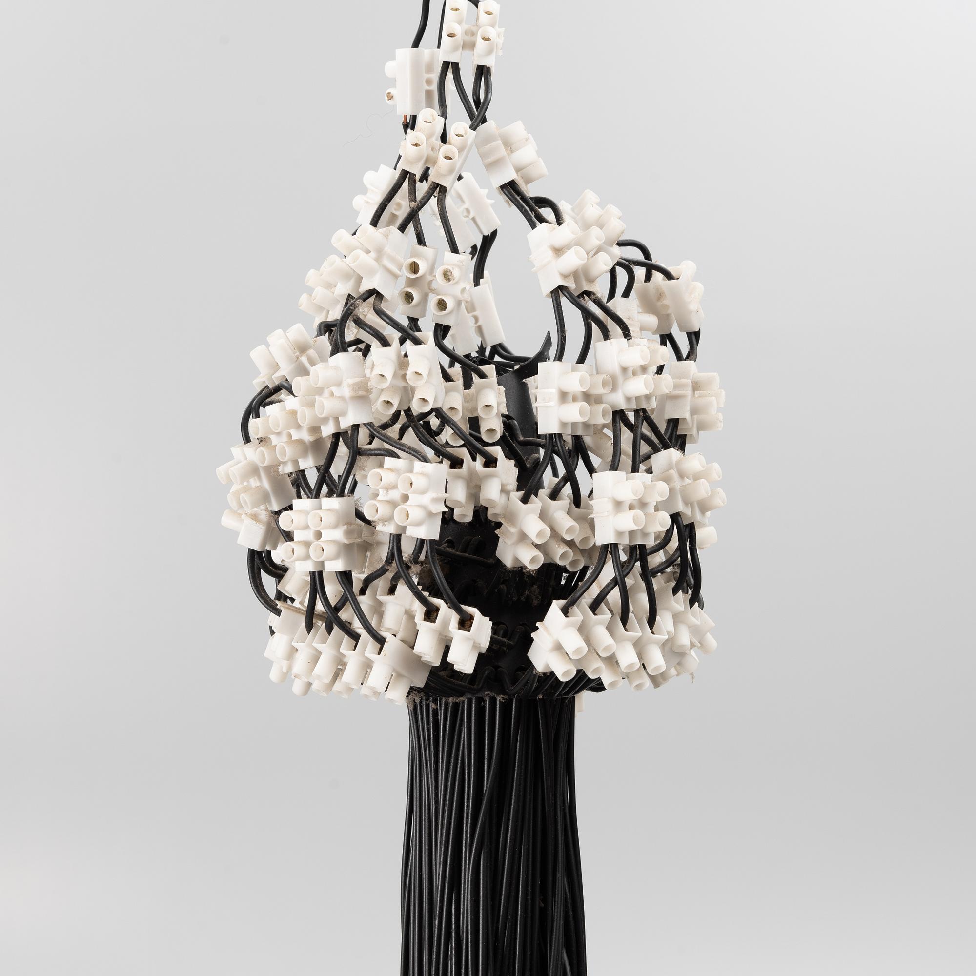 Rody Graumans, taklampa, "85 lamps", Droog Design, Holland, efter 1993, proveniens Lasse Åberg.