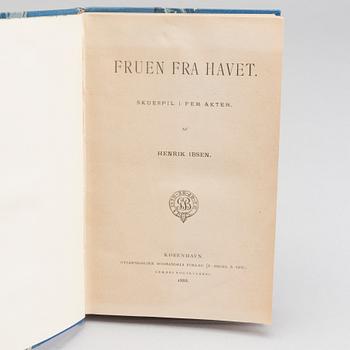 HENRIK IBSEN, FRAUEN FRA HAVET, KÖPENHAMN, 1888.