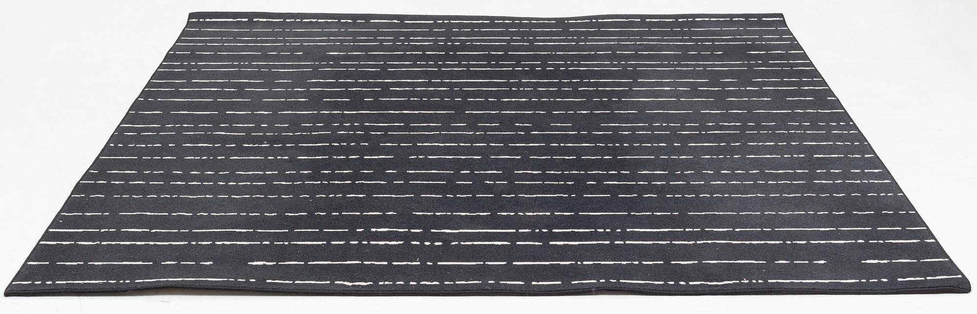 Claesson Koivisto Rune, a hand tufted rug, 'Pinstripe', Kasthall, circa 238 x 228 cm.