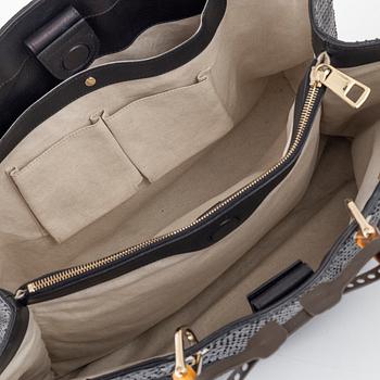 Gucci, bag, "Python Bamboo shopper tote".