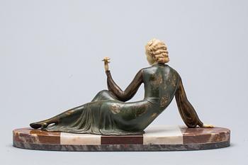 SKULPTUR, art-decostil. 1900-tal.