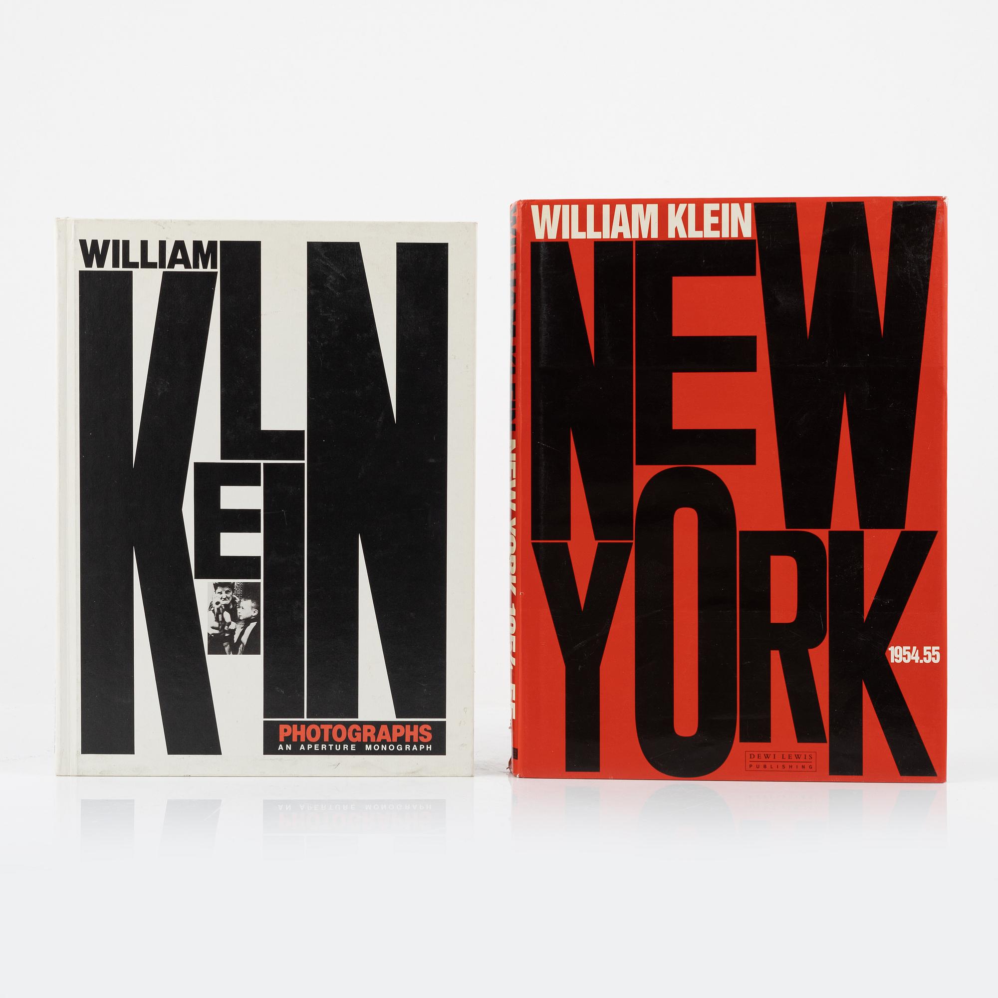 William Klein, 2 photobooks.