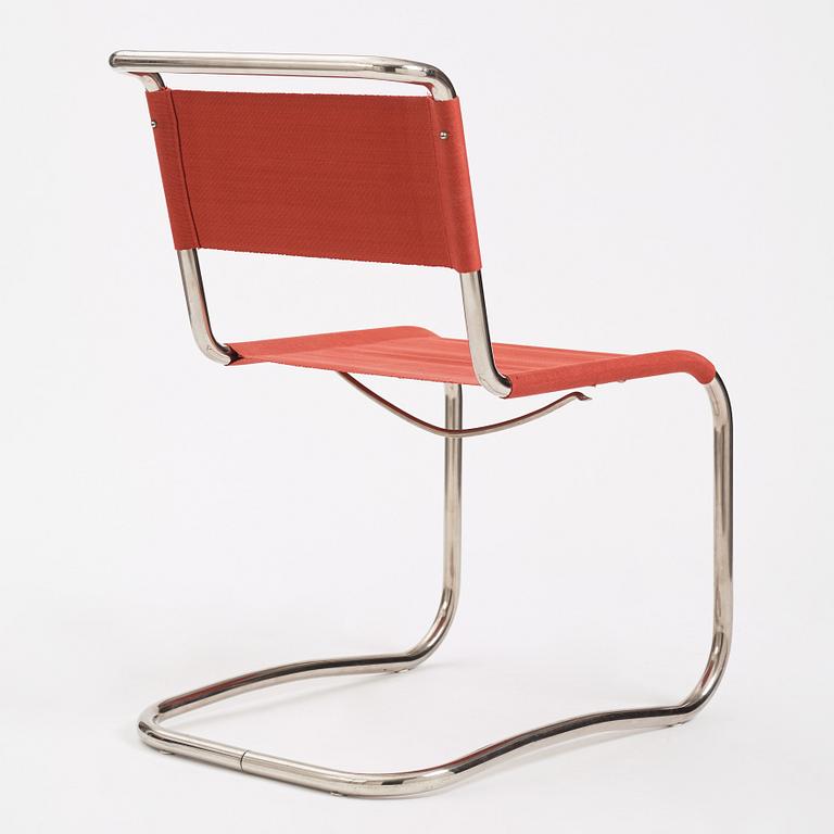 Marcel Breuer, a chair, model stol, model "B33", Thonet, ca 1929-30.