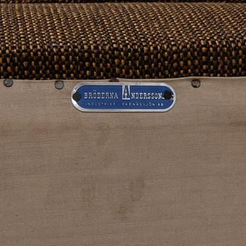 FÅTÖLJER, 2 st, Bröderna Andersson samt Dux, 1960-tal.