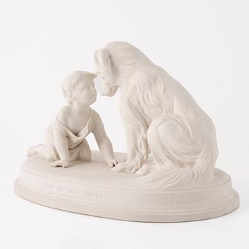 A group of three figurines, Gustafsberg, early 20th Century.