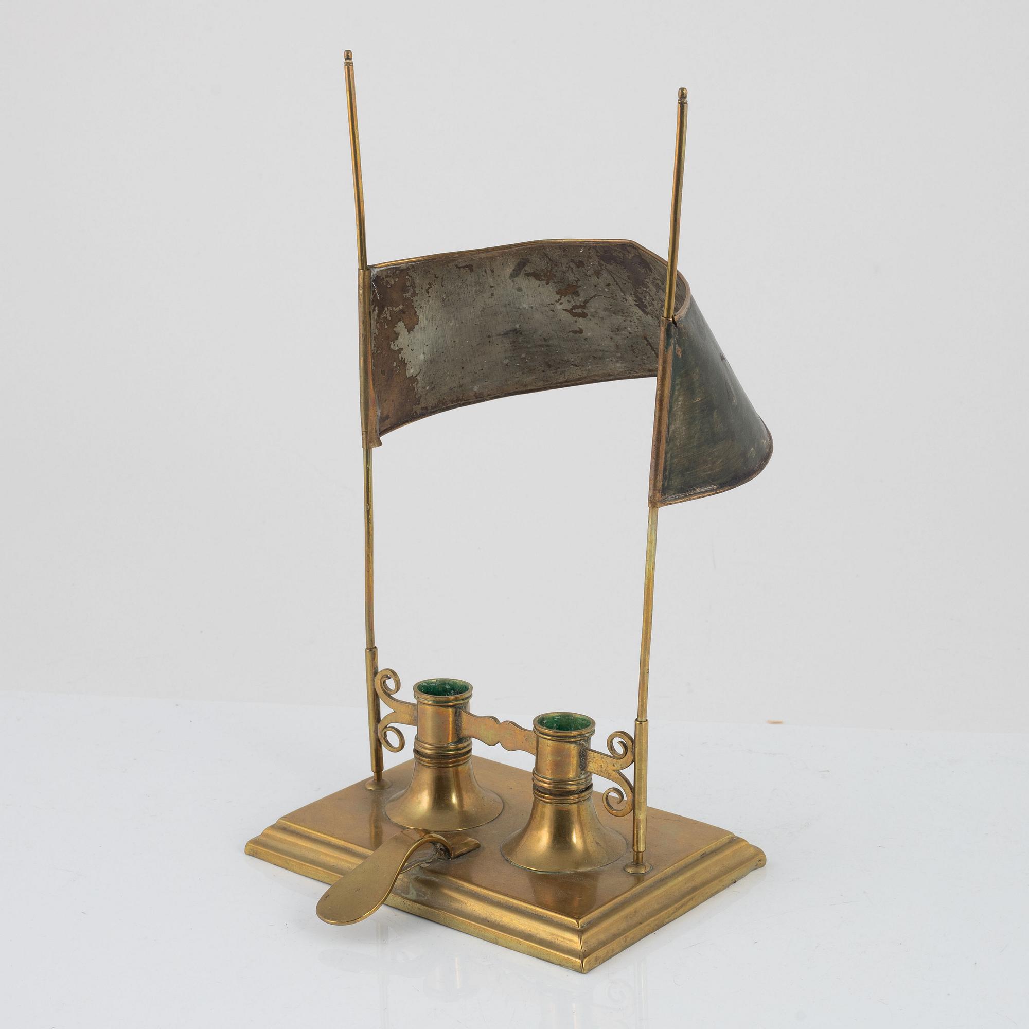 An Empire table lamp, first half of the 19th Century.