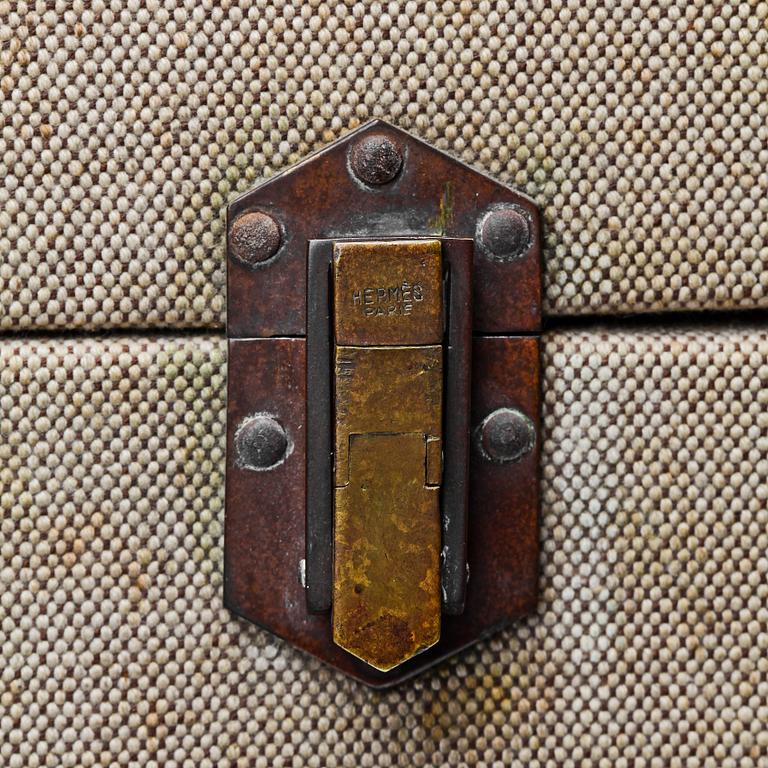 HERMÈS, an early 20th cent suitcase.