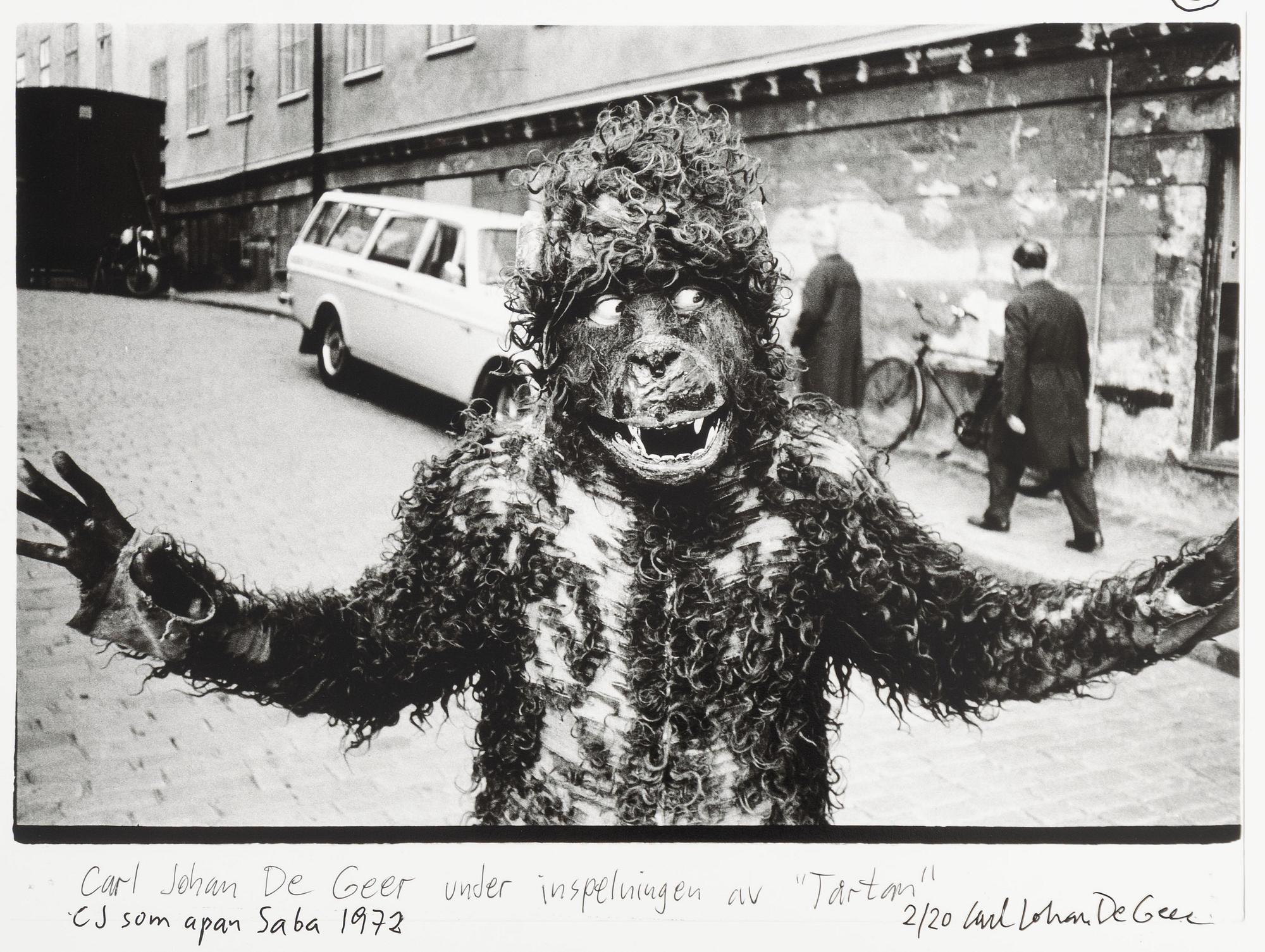 Carl Johan De Geer, “CJ asom apan Saba, 1972”.