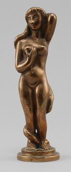 SKULPTUR, mässing, osignerad, 1900-tal.
