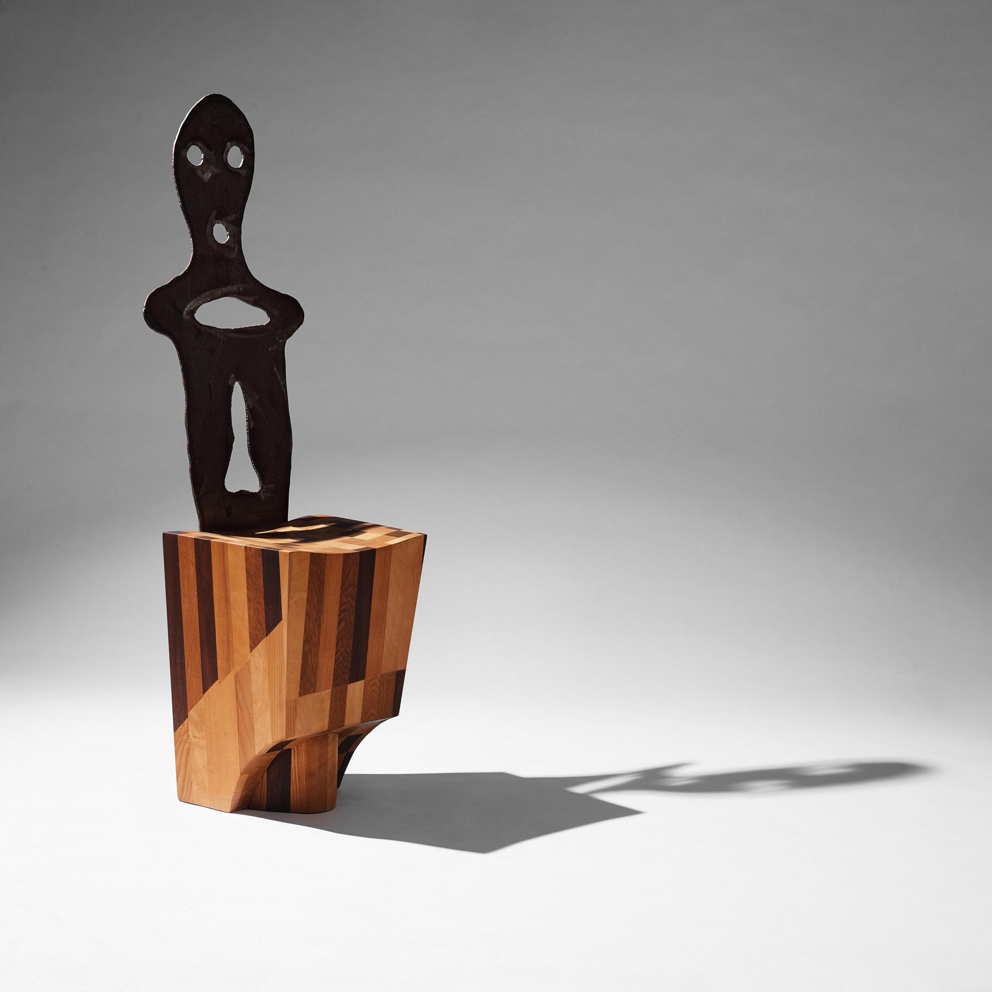 Bjørn Nørgaard, a "Stolskulptur" (Sculptural Chair), ed. 1/19, Källemo, Värnamo post 1995.