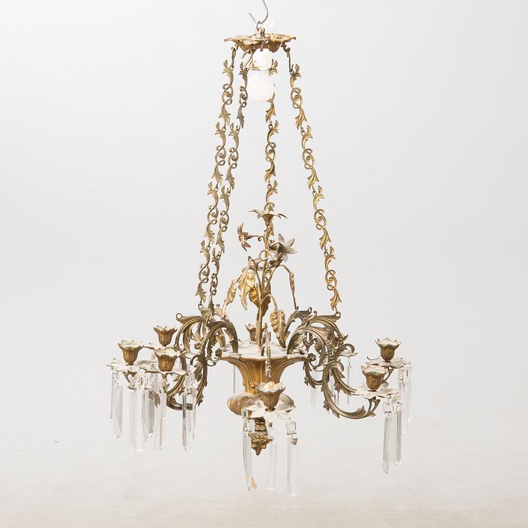 Chandelier Neo-Rococo late 19th century.