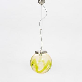 A Murano Glass Ceiling Light, Italy 1970s.
