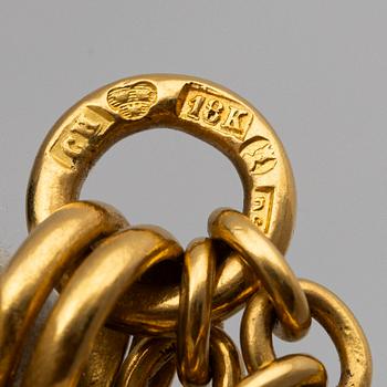 The Royal Illis Quorum medal in gold with chain awarded to Ludvig Berckhan Falkman.