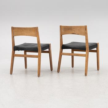 John Vedel-Rieper, six chairs, Denmark, second half of the 20th century.