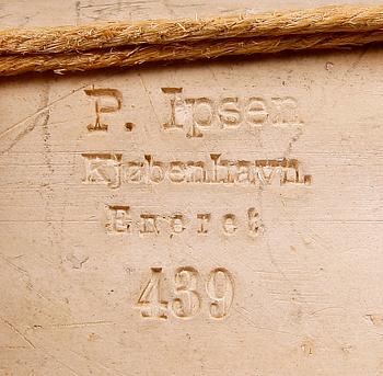 VÄGGRELIEF, keramik, P. Ipsen, Köpenhamn.