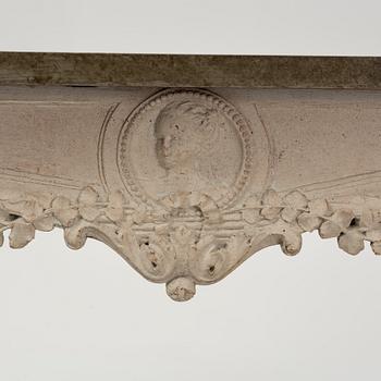 Konsolbord, ett par, Louis XVI-stil, omkring år 1900.