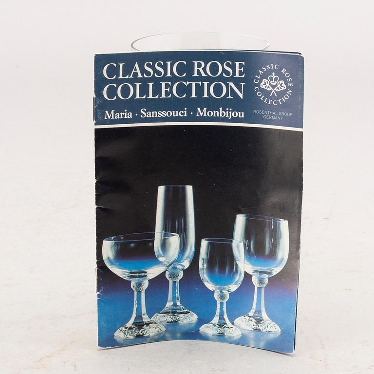SERVIS  83 dlr "Maria" Rosenthal sent 1900-tal porslin och glas.