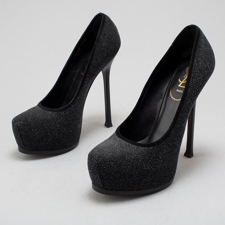 YVES SAINT LAURENT, pumps, size 39,5.