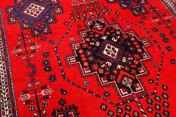 An Afshar rug, a. 225 x 155 cm.