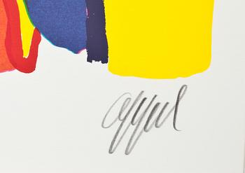 KAREL APPEL, färglitografi, sign o E.a.