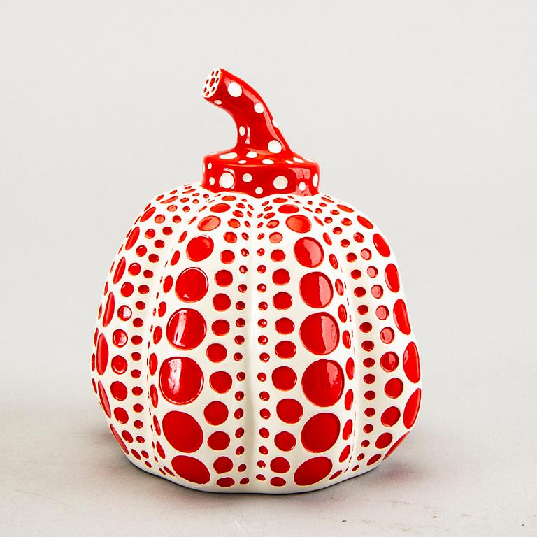 Yayoi Kusama, after, object / multiple, "Pumpkin", published by Benesse Holdings Inc., Naoshima, Japan, 2013.
