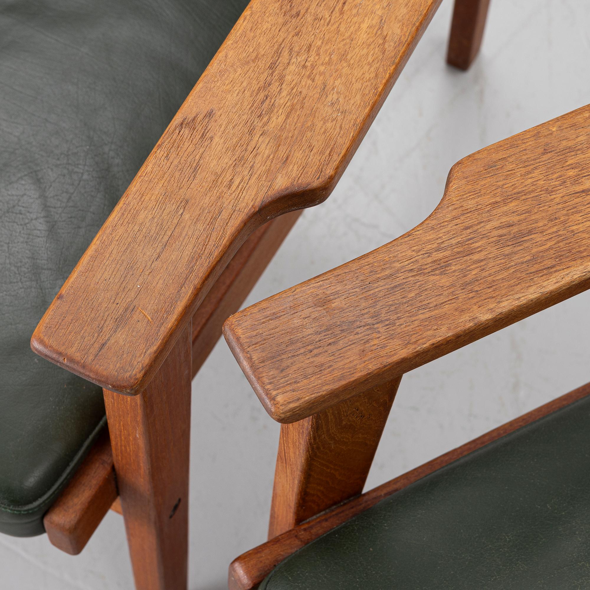 Ingemar thillmark, a pair of 'Axamo' armchairs, OPE Möbler, 1960s.