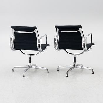 Charles & Ray Eames, armchairs, a pair, model EA 108, Vitra.