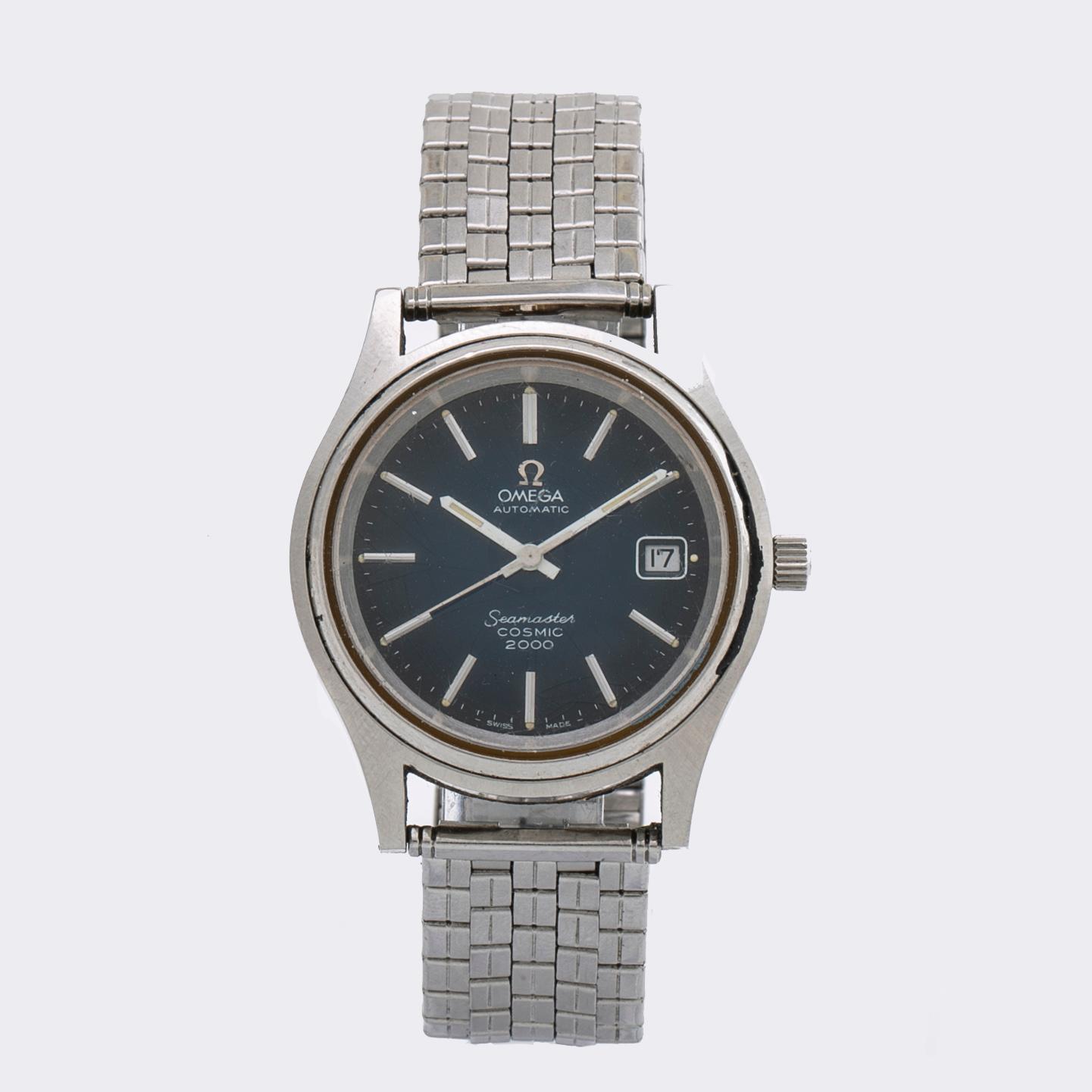 OMEGA, Seamaster Cosmic 2000, wristwatch, 38 mm.