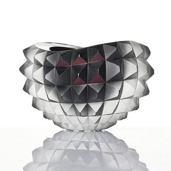 Mårten Medbo, skål, "Core", ed. 2/4, glas, Ajeto, Nový Bor, Tjeckien, 2010.