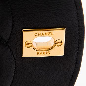 CHANEL Vintage Single Half Moon Flap Bag, 1986-88.