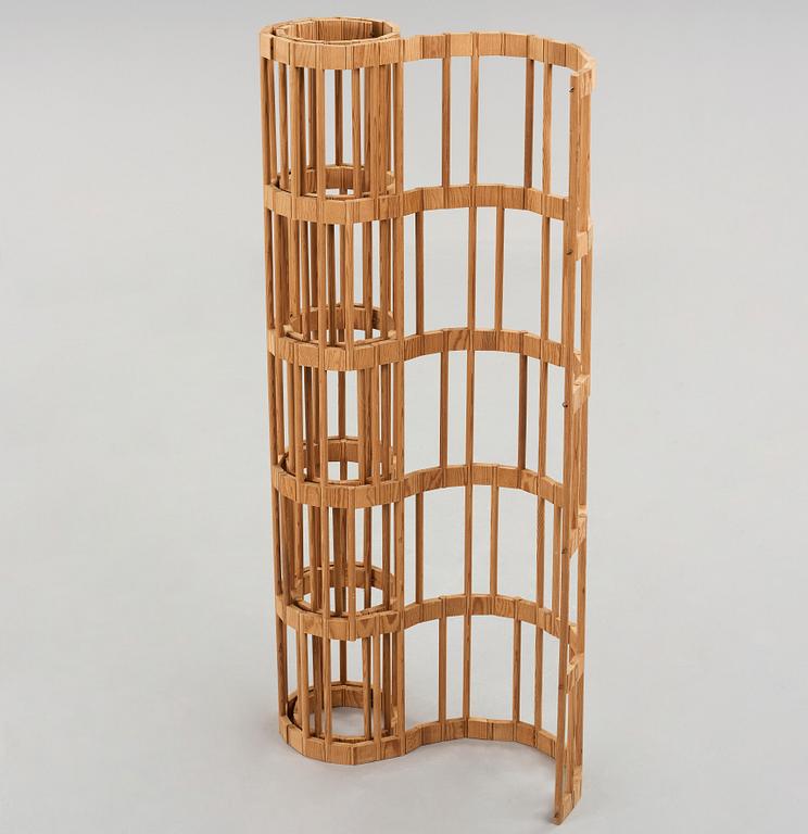 A Swedish room divider, possibly executed by the company Lublins, 1940's.